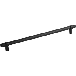 12 Inch Center to Center Sinclaire Cabinet Pull, Matte Black