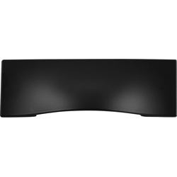 3-3/4 Inch (96mm) Center to Center Emerge Cabinet Cup Pull, Matte Black
