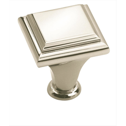 Clearance Sale, Manor 1 Inch Diameter Polished Nickel Cabinet Knob