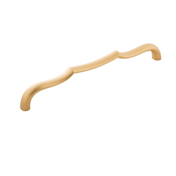 12 Inch Center to Center Trellis Appliance Pull, Brushed Golden Brass