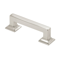 Studio 3 Inch Center to Center Bright Nickel Cabinet Pull
