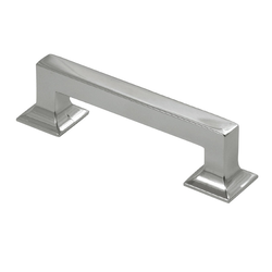 Studio 3-3/4 Inch Center to Center Satin Nickel Cabinet Pull