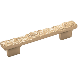 3-3/4 Inch (96mm) &amp; 5-1/16 Inch (128mm) Center to Center Sandrine Pull, Champagne Bronze