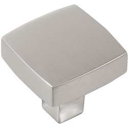 24% OFF 1-1/4 Inch Length Coventry Square Cabinet Knob, Satin Nickel