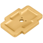 Brushed Golden Brass