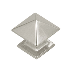 Studio 1 Inch Diameter Bright Nickel Cabinet Knob