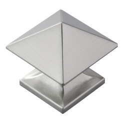 Studio 1-1/4 Inch Diameter Satin Nickel Cabinet Knob