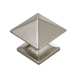 Studio 1-1/4 Inch Diameter Stainless Steel Cabinet Knob