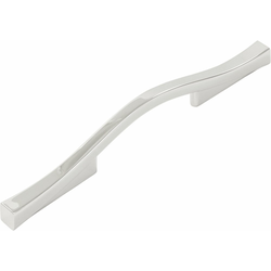 3 Inch &amp; 3-3/4 Inch (96mm) Center to Center Emerge Pull, Polished Nickel