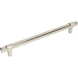 12 Inch Center to Center Monroe Appliance Pull, Polished Nickel