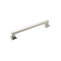 Studio Pull 7-9/16 inch Center to Center Polished Nickel