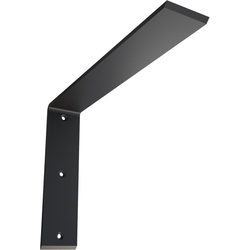 9% OFF 2-1/2 Inch Width x 14 Inch Depth x 10 Inch Height Countertop Support Steel Heavy Duty Bracket, Powder Coated Black