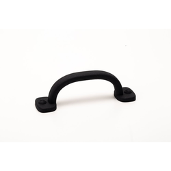2-1/2 Inch (64 mm) Center to Center Industrial Black Cabinet Handle, Textured Black
