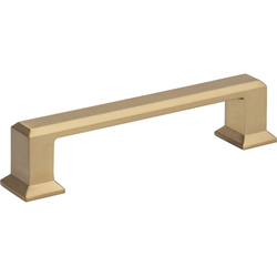 Sweetbriar Lane 3-3/4 Inch Center to Center Bar Pull, Warm Brass