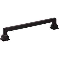Erika 6-5/16 Inch Center to Center Bar Pull, Matte Black