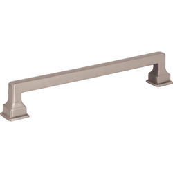 Erika 6-5/16 Inch Center to Center Bar Pull, Brushed Nickel