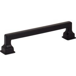 Erika 5-1/16 Inch Center to Center Bar Pull, Matte Black