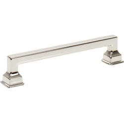 Erika 5-1/16 Inch Center to Center Bar Pull, Polished Nickel
