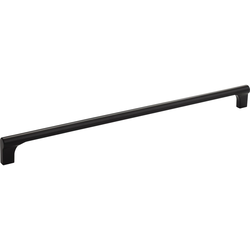 Whittier 12 Inch Center to Center Bar Pull, Matte Black