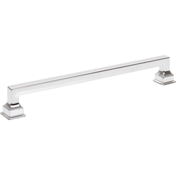 Erika 7-9/16 Inch Center to Center Bar Pull, Polished Chrome