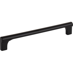Whittier 6-5/16 Inch Center to Center Bar Pull, Matte Black