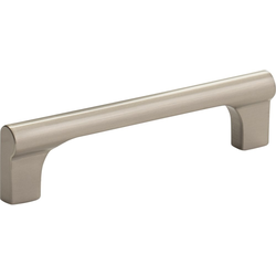 Whittier 3-3/4 Inch Center to Center Bar Pull, Brushed Nickel