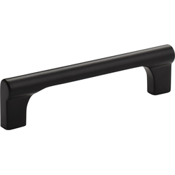 Whittier 3-3/4 Inch Center to Center Bar Pull, Matte Black