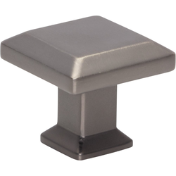 Sweetbriar Lane 1 1/4 Inch Diameter Square Knob, Slate