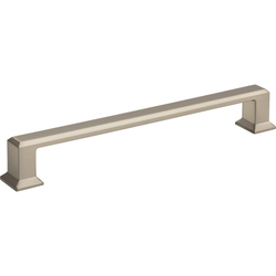 Sweetbriar Lane 6-5/16 Inch Center to Center Bar Pull, Brushed Nickel