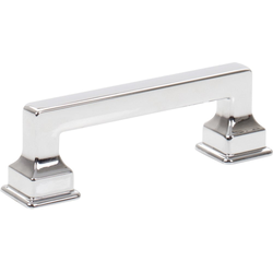 Erika 3 Inch Center to Center Bar Pull, Polished Chrome