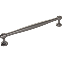 18 Inch Center to Center Ulster Cabinet Pull, Ash Gray