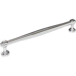 18 Inch Center to Center Ulster Cabinet Pull, Polished Chrome