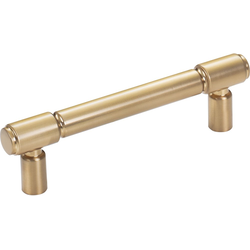 3-3/4 Inch Center to Center Clarence Cabinet Pull, Honey Bronze