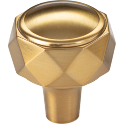 1-3/8 Inch Diameter Kingsmill Cabinet Knob, Honey Bronze