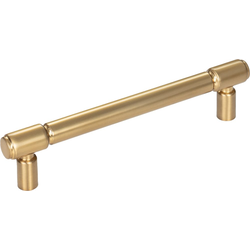 5-1/16 Inch Center to Center Clarence Cabinet Pull, Honey Bronze