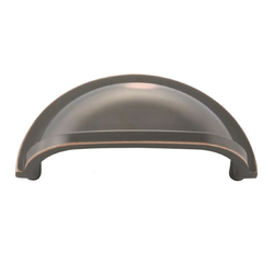 26% OFF Williamsburg 3 Inch Center to Center Oil Rubbed Bronze Highlighted Cabinet Cup Pull