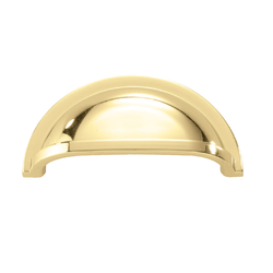 26% OFF Williamsburg 3 Inch Center to Center Polished Brass Cabinet Cup Pull