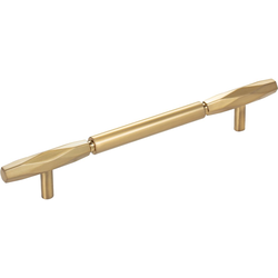 6-5/16 Inch Center to Center Kingsmill Cabinet Pull, Honey Bronze