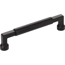 5-1/16 Inch Center to Center Cumberland Cabinet Pull, Flat Black
