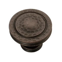 Mountain Lodge 1-3/8 Inch Diameter Dark Antique Copper Cabinet Knob