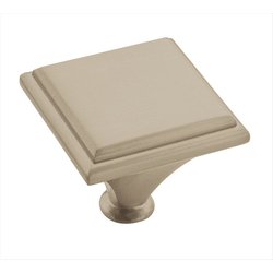 Clearance Sale, Manor 1-7/16 Inch Diameter Satin Nickel Cabinet Knob