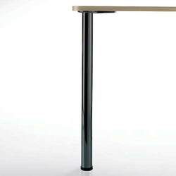 27-3/4 Inch Table Height BremenTable Leg, Black Matte