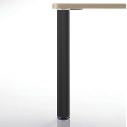 34-1/4 Inch (870 mm) Height Heidelberg Table Leg, Black Matte