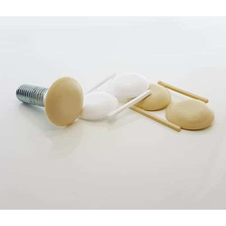 30% OFF Cover Caps for 25 mm Holes, White