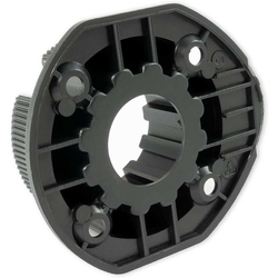 840 ABS Socket, Wood Screw Mount, 400/Box, Black