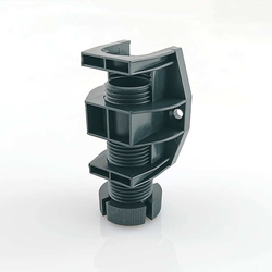 1-1/8 Inch Adjustment 302 Economy ABS Leveler, Black