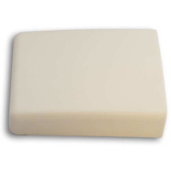 Cover Caps for Left Mount Metal Hanging Bracket, Almond