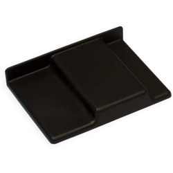 Cover Cap for 807 Base Cabinet Hanger, Left Mount, Black