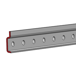 20% OFF 93-1/2 Inch 875 Steel Hanging Rail, Pack of 10