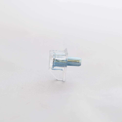 3/16 Inch (5 mm) Plastic Shelf Support, Clear